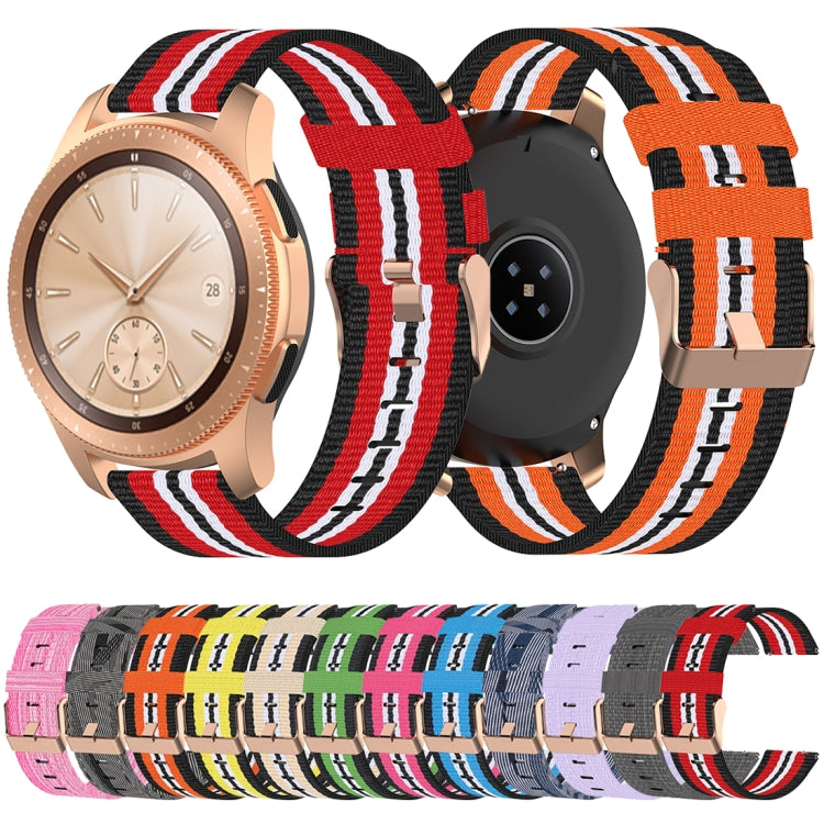 Cinturino in tela di nylon da 46 mm, For Galaxy Watch