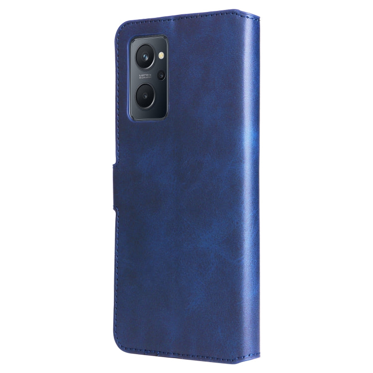 Custodia in pelle a conchiglia classica in vitello, For OPPO Realme 9i / A36 / A76 / A96 4G, For OPPO Realme 9 Pro+, For OPPO Realme 9 Pro / Realme V25, For OPPO Realme C31