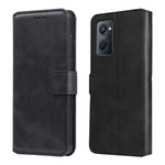 Custodia in pelle a conchiglia classica in vitello, For OPPO Realme 9i / A36 / A76 / A96 4G, For OPPO Realme 9 Pro+, For OPPO Realme 9 Pro / Realme V25, For OPPO Realme C31