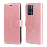 Custodia in pelle a conchiglia classica in vitello, For OPPO Realme 9i / A36 / A76 / A96 4G, For OPPO Realme 9 Pro+, For OPPO Realme 9 Pro / Realme V25, For OPPO Realme C31