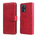 Custodia in pelle a conchiglia classica in vitello, For OPPO Realme 9i / A36 / A76 / A96 4G, For OPPO Realme 9 Pro+, For OPPO Realme 9 Pro / Realme V25, For OPPO Realme C31