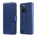 Custodia in pelle a conchiglia classica in vitello, For OPPO Realme 9i / A36 / A76 / A96 4G, For OPPO Realme 9 Pro+, For OPPO Realme 9 Pro / Realme V25, For OPPO Realme C31