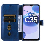 Custodia in pelle a conchiglia classica in vitello, For OPPO Realme C35, For Honor 50 SE / Huawei nova 9 SE, For OPPO Realme GT Neo3, For Honor 50 Pro / Huawei nova 9 Pro