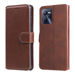 Custodia in pelle a conchiglia classica in vitello, For OPPO Realme C35, For Honor 50 SE / Huawei nova 9 SE, For OPPO Realme GT Neo3, For Honor 50 Pro / Huawei nova 9 Pro