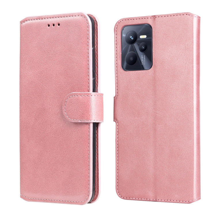 Custodia in pelle a conchiglia classica in vitello, For OPPO Realme C35, For Honor 50 SE / Huawei nova 9 SE, For OPPO Realme GT Neo3, For Honor 50 Pro / Huawei nova 9 Pro