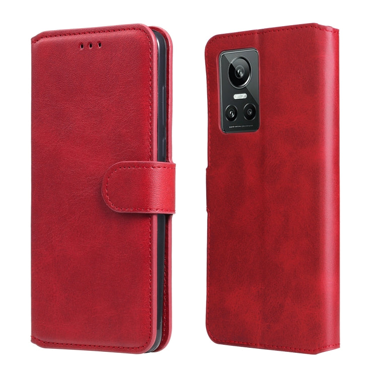 Custodia in pelle a conchiglia classica in vitello, For OPPO Realme C35, For Honor 50 SE / Huawei nova 9 SE, For OPPO Realme GT Neo3, For Honor 50 Pro / Huawei nova 9 Pro