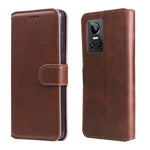 Custodia in pelle a conchiglia classica in vitello, For OPPO Realme C35, For Honor 50 SE / Huawei nova 9 SE, For OPPO Realme GT Neo3, For Honor 50 Pro / Huawei nova 9 Pro