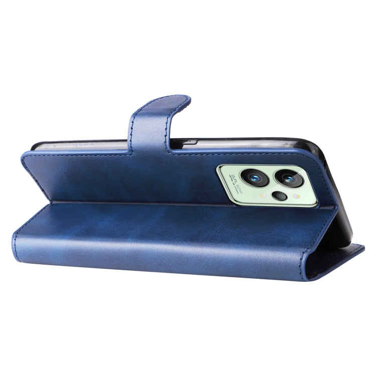 Custodia in pelle a conchiglia classica in vitello, For OPPO Realme GT2 Pro, For OPPO Reno7 SE 5G, For OPPO Reno7 Z 5G / A96 5G, For vivo Y55 5G / Y75 5G / T1 5G