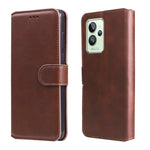 Custodia in pelle a conchiglia classica in vitello, For OPPO Realme GT2 Pro, For OPPO Reno7 SE 5G, For OPPO Reno7 Z 5G / A96 5G, For vivo Y55 5G / Y75 5G / T1 5G