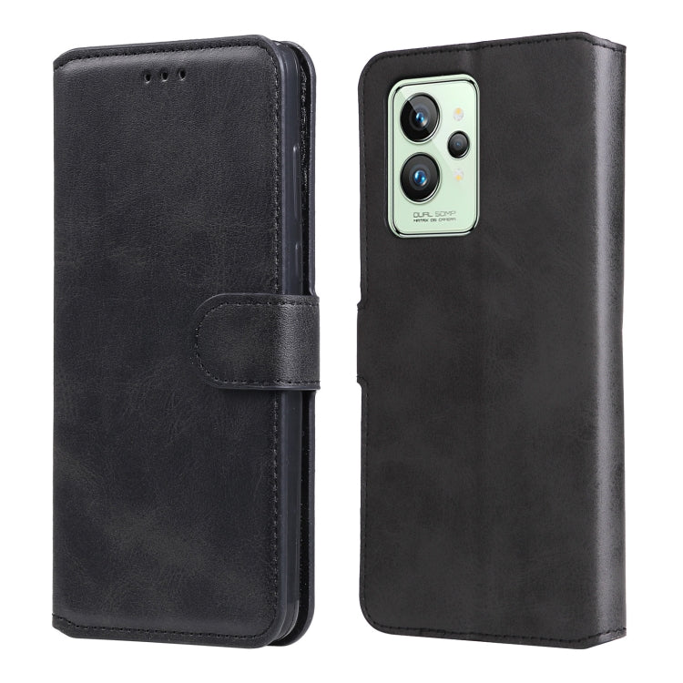 Custodia in pelle a conchiglia classica in vitello, For OPPO Realme GT2 Pro, For OPPO Reno7 SE 5G, For OPPO Reno7 Z 5G / A96 5G, For vivo Y55 5G / Y75 5G / T1 5G