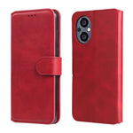 Custodia in pelle a conchiglia classica in vitello, For OPPO Realme GT2 Pro, For OPPO Reno7 SE 5G, For OPPO Reno7 Z 5G / A96 5G, For vivo Y55 5G / Y75 5G / T1 5G