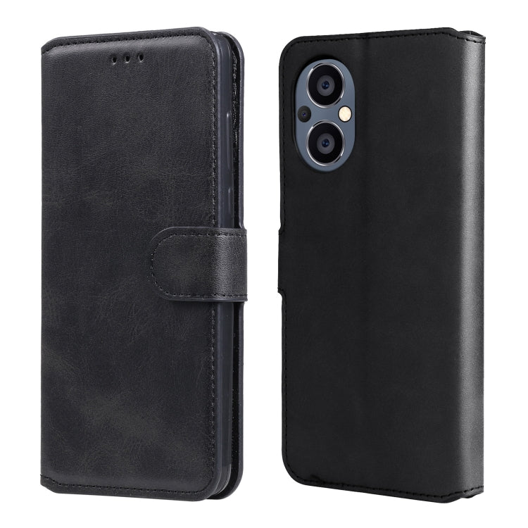 Custodia in pelle a conchiglia classica in vitello, For OPPO Realme GT2 Pro, For OPPO Reno7 SE 5G, For OPPO Reno7 Z 5G / A96 5G, For vivo Y55 5G / Y75 5G / T1 5G