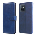 Custodia in pelle a conchiglia classica in vitello, For OPPO Realme GT2 Pro, For OPPO Reno7 SE 5G, For OPPO Reno7 Z 5G / A96 5G, For vivo Y55 5G / Y75 5G / T1 5G