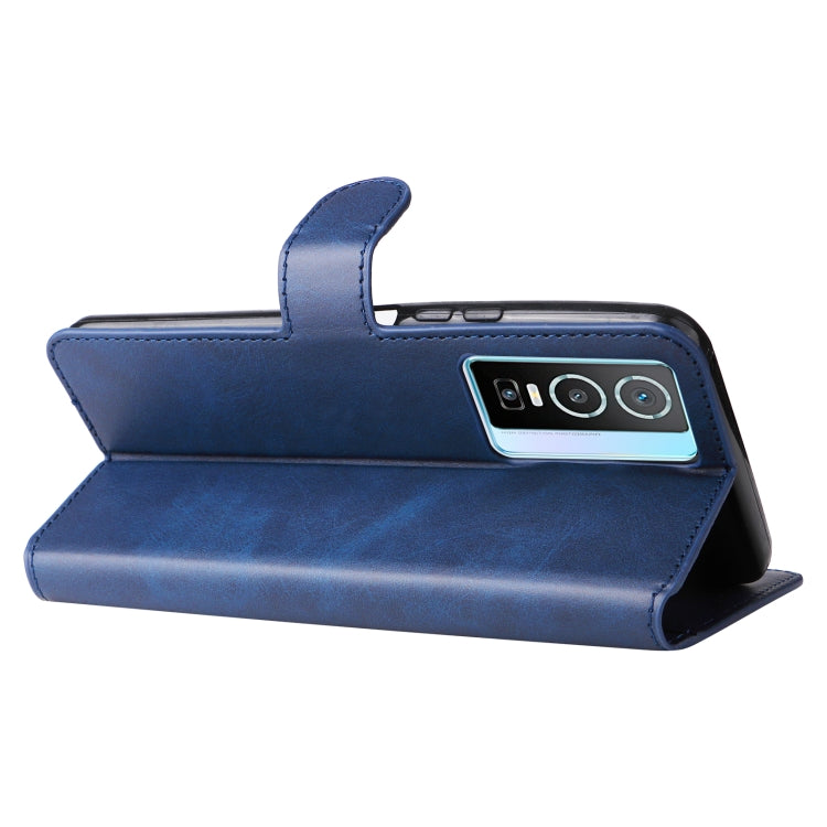 Custodia in pelle a conchiglia classica in vitello, For vivo Y76s / Y76 5G, For Xiaomi Redmi Note 11 Global / Note 11S, For Xiaomi Redmi Note 11E / Redmi 10 Prime+ 5G, For Xiaomi Redmi Note 11 Pro 4G / 5G