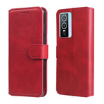 Custodia in pelle a conchiglia classica in vitello, For vivo Y76s / Y76 5G, For Xiaomi Redmi Note 11 Global / Note 11S, For Xiaomi Redmi Note 11E / Redmi 10 Prime+ 5G, For Xiaomi Redmi Note 11 Pro 4G / 5G