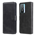 Custodia in pelle a conchiglia classica in vitello, For vivo Y76s / Y76 5G, For Xiaomi Redmi Note 11 Global / Note 11S, For Xiaomi Redmi Note 11E / Redmi 10 Prime+ 5G, For Xiaomi Redmi Note 11 Pro 4G / 5G