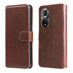 Custodia in pelle a conchiglia classica in vitello, For OPPO Realme C35, For Honor 50 SE / Huawei nova 9 SE, For OPPO Realme GT Neo3, For Honor 50 Pro / Huawei nova 9 Pro