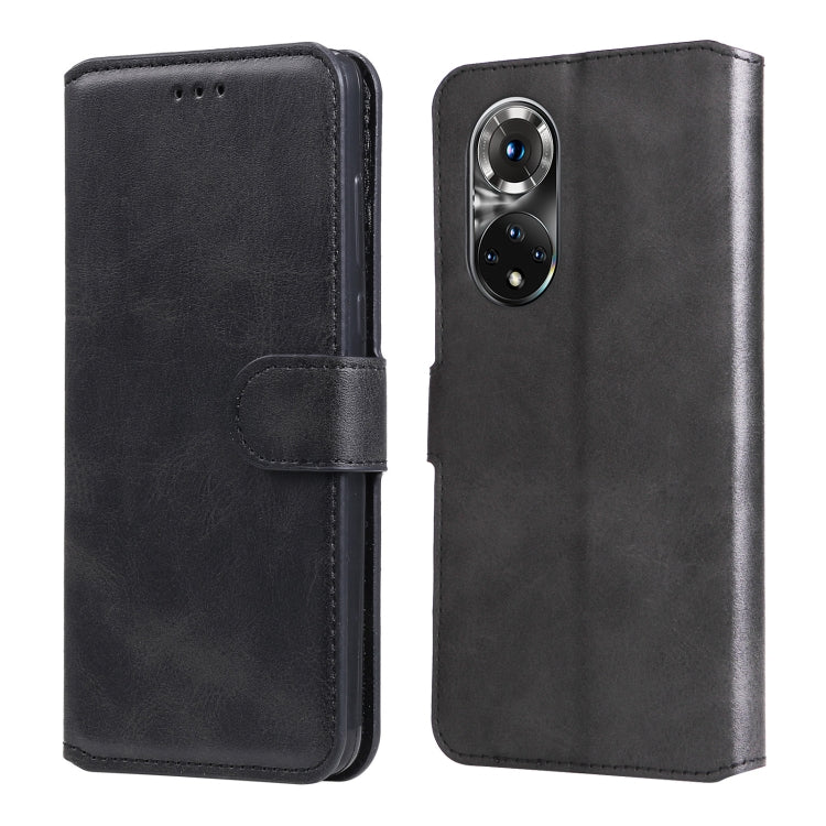 Custodia in pelle a conchiglia classica in vitello, For OPPO Realme C35, For Honor 50 SE / Huawei nova 9 SE, For OPPO Realme GT Neo3, For Honor 50 Pro / Huawei nova 9 Pro