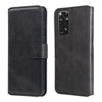 Custodia in pelle a conchiglia classica in vitello, For vivo Y76s / Y76 5G, For Xiaomi Redmi Note 11 Global / Note 11S, For Xiaomi Redmi Note 11E / Redmi 10 Prime+ 5G, For Xiaomi Redmi Note 11 Pro 4G / 5G