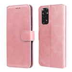 Custodia in pelle a conchiglia classica in vitello, For vivo Y76s / Y76 5G, For Xiaomi Redmi Note 11 Global / Note 11S, For Xiaomi Redmi Note 11E / Redmi 10 Prime+ 5G, For Xiaomi Redmi Note 11 Pro 4G / 5G