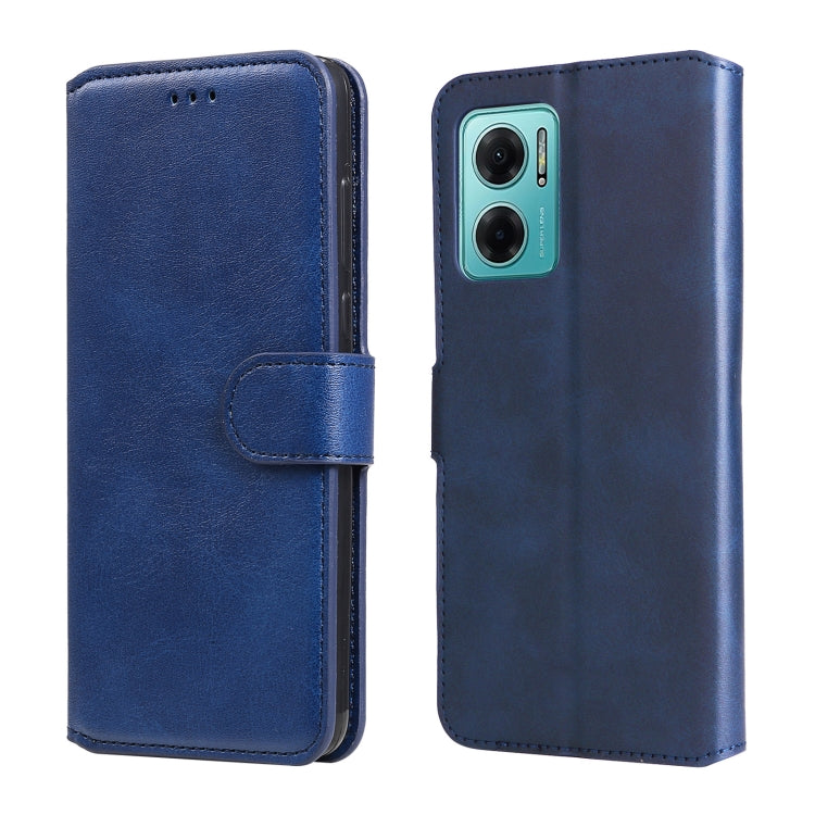 Custodia in pelle a conchiglia classica in vitello, For vivo Y76s / Y76 5G, For Xiaomi Redmi Note 11 Global / Note 11S, For Xiaomi Redmi Note 11E / Redmi 10 Prime+ 5G, For Xiaomi Redmi Note 11 Pro 4G / 5G
