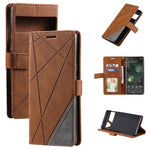 Custodia per telefono in pelle con giunture al tatto, For Google Pixel 6 Pro, For Google Pixel 6, For Sony Xperia 5 III