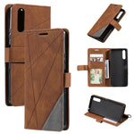 Custodia per telefono in pelle con giunture al tatto, For Google Pixel 6 Pro, For Google Pixel 6, For Sony Xperia 5 III
