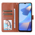 Custodia per telefono in pelle multifunzionale con 3 slot per schede, For OPPO A16, For Samsung Galaxy S22 5G, For Samsung Galaxy S22 Ultra 5G