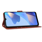 Custodia per telefono in pelle multifunzionale con 3 slot per schede, For OPPO A16, For Samsung Galaxy S22 5G, For Samsung Galaxy S22 Ultra 5G