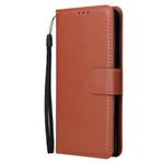 Custodia per telefono in pelle multifunzionale con 3 slot per schede, For Samsung Galaxy S22+ 5G