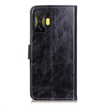 Cassa del telefono in pelle con texture retrò Crazy Horse, For OPPO Realme GT2 Pro, For Xiaomi Poco F4 GT 5G