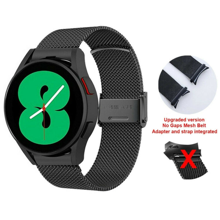 Cinturino per orologio con fibbia Milano in acciaio inossidabile, For Samsung Galaxy Watch4 40mm / 44mm