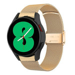 Cinturino per orologio con fibbia Milano in acciaio inossidabile, For Samsung Galaxy Watch4 40mm / 44mm