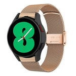 Cinturino per orologio con fibbia Milano in acciaio inossidabile, For Samsung Galaxy Watch4 40mm / 44mm