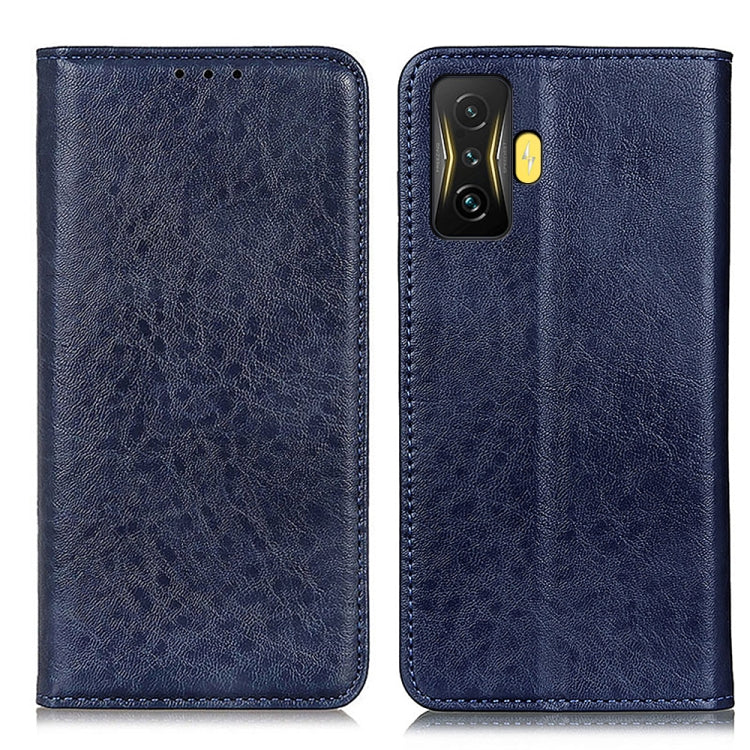 Custodia per telefono in pelle con struttura magnetica Crazy Horse, For Xiaomi Poco F4 GT 5G