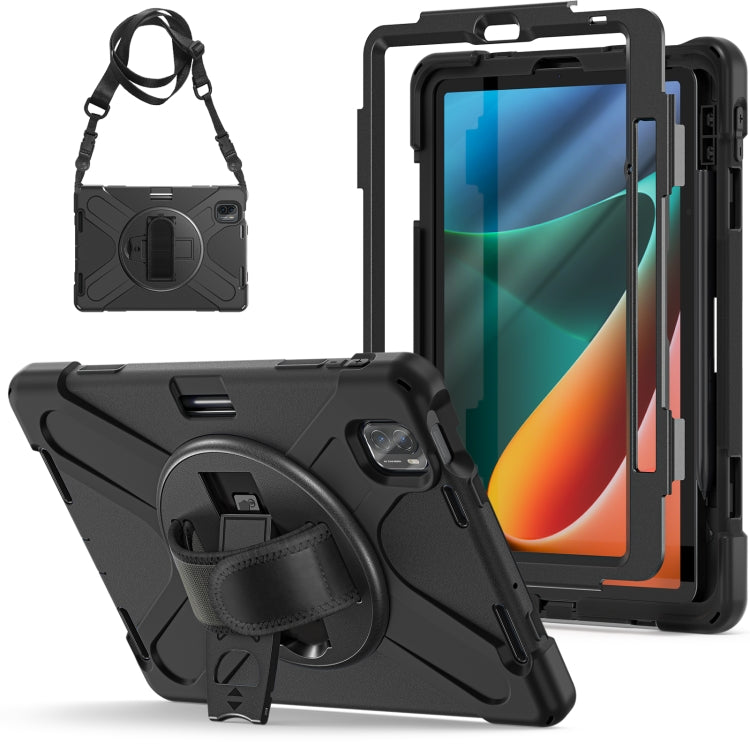 Silicone + custodia per tablet PC, For Xiaomi Pad 5 / Pad 5 Pro