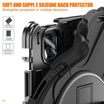 Silicone + custodia per tablet PC, For Xiaomi Pad 5 / Pad 5 Pro