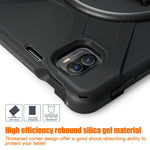 Silicone + custodia per tablet PC, For Xiaomi Pad 5 / Pad 5 Pro