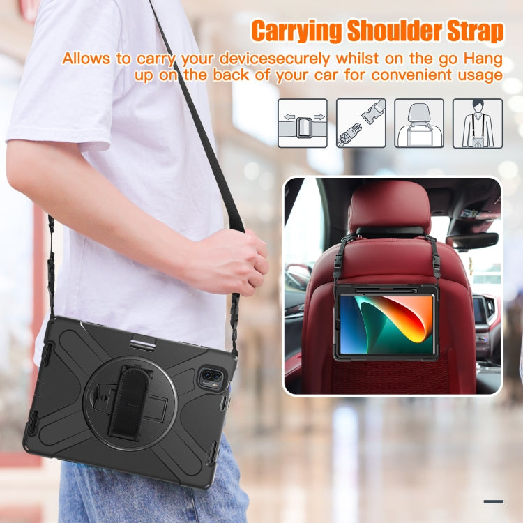 Silicone + custodia per tablet PC, For Xiaomi Pad 5 / Pad 5 Pro