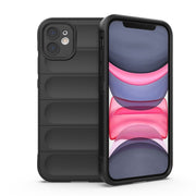 Magic Shield TPU + custodia per telefono in flanella, For iPhone 11, For iPhone 11 Pro