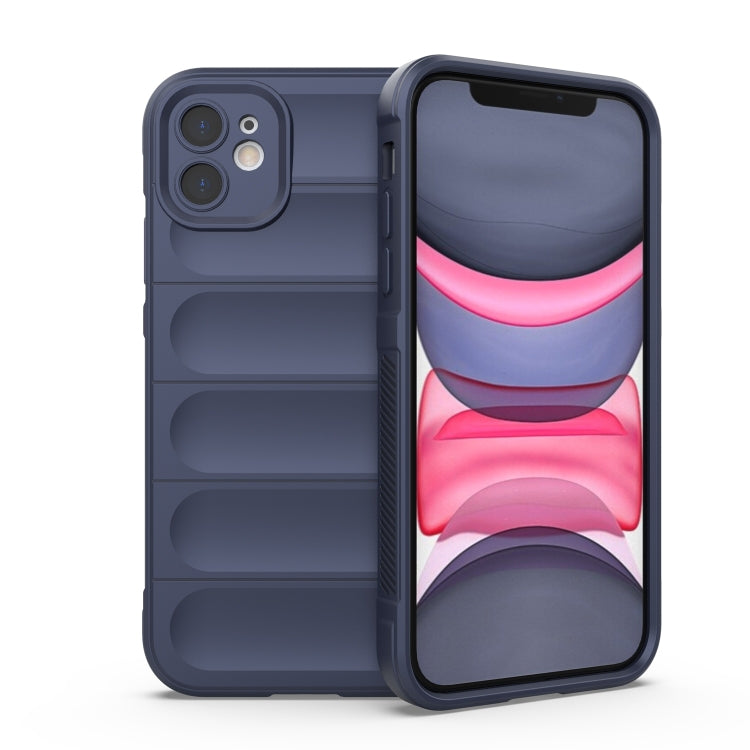 Custodia TPU con flanella per iPhone 11