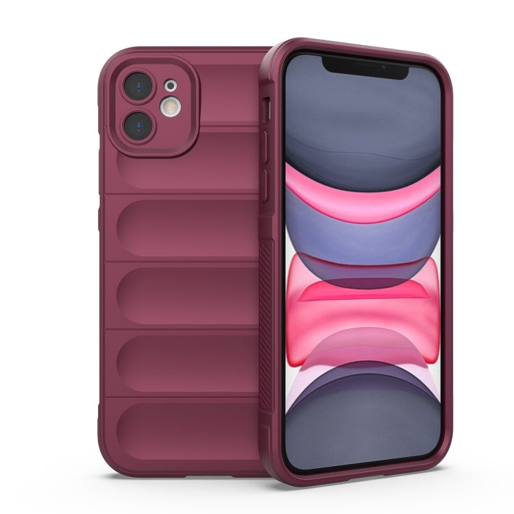 Custodia TPU con flanella per iPhone 11