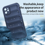 Custodia TPU con flanella per iPhone 11