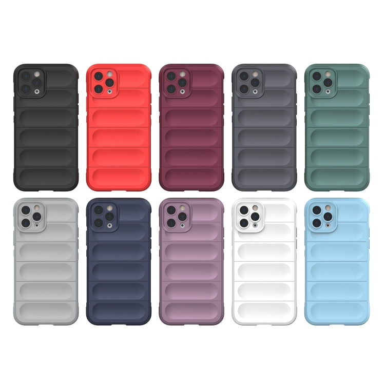 Custodia TPU con flanella per iPhone 12