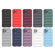 Magic Shield TPU + custodia per telefono in flanella, For iPhone 11 Pro Max, For iPhone 12