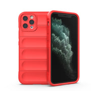 Magic Shield TPU + custodia per telefono in flanella, For iPhone 11 Pro Max, For iPhone 12