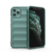 Magic Shield TPU + custodia per telefono in flanella, For iPhone 11 Pro Max, For iPhone 12