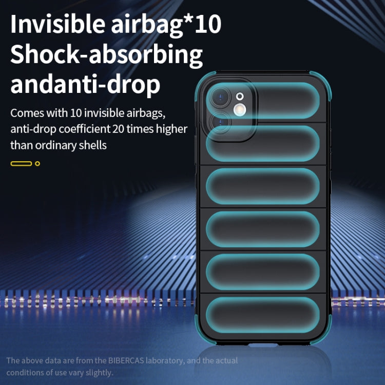 Custodia TPU con flanella per iPhone 12
