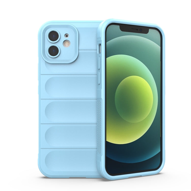 Custodia TPU con flanella per iPhone 12