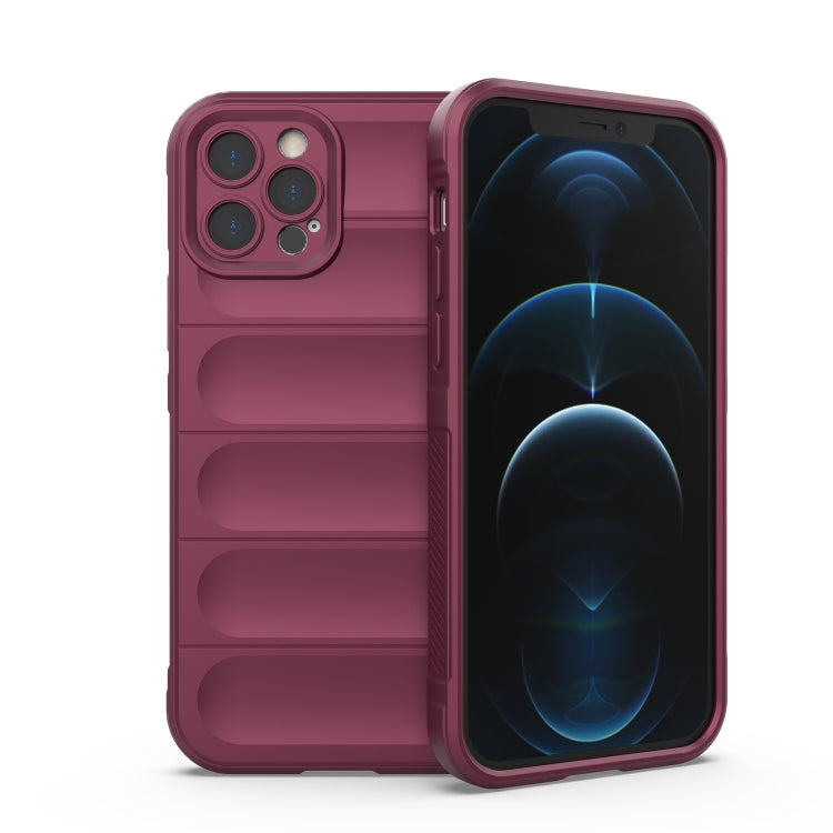 Custodia TPU con flanella per iPhone 12 Pro e 12 Pro Max